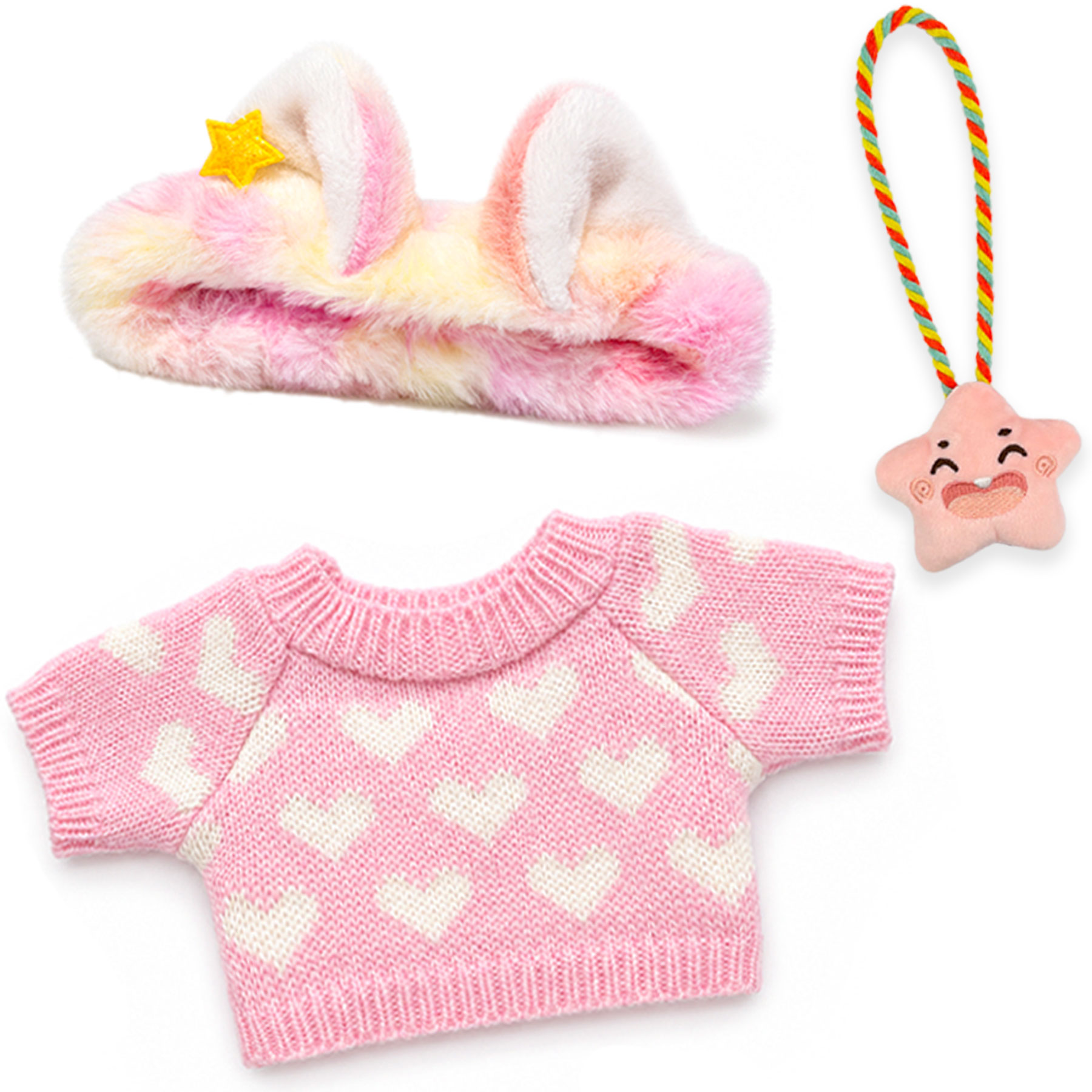KUMANEKO Stuffed Animal Clothes & Accessories for 14-16 Inch Plush Toys
