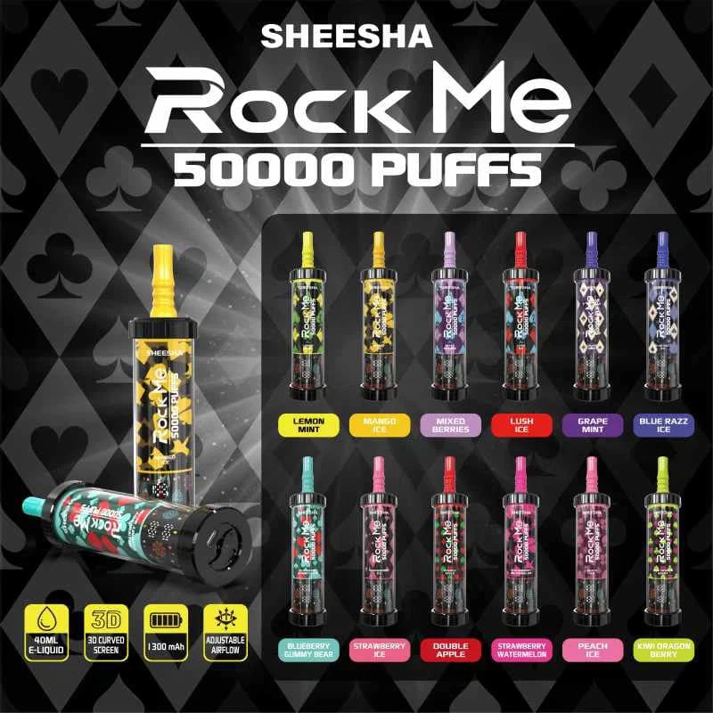 RockMe Sheesha 50000 Puffs Dtl Vape 50k 21