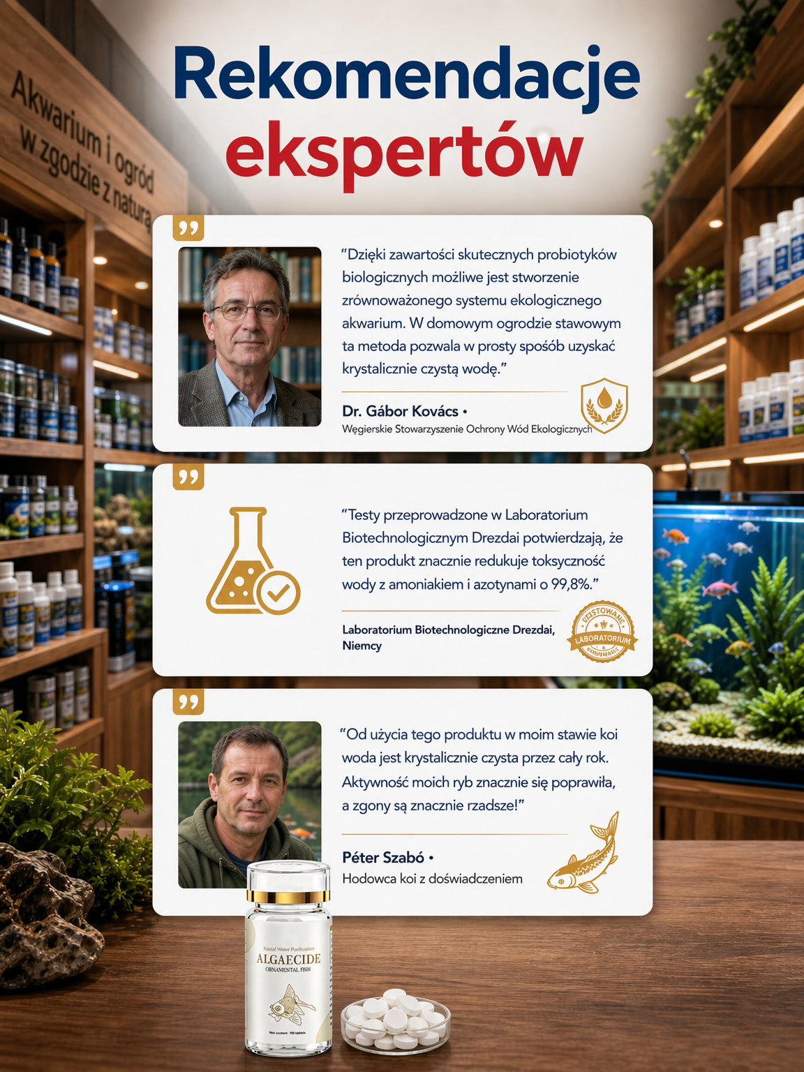 🐟w pełni efektywne żywe bakterie akwarium tabletki do oczyszczania wody 🌿 Szybki Efekt w 24 Godziny!| Krystaliczna Woda na 30 Dni Bez Wymiany!🌟 Pogromca Mętnej Wody 🌟