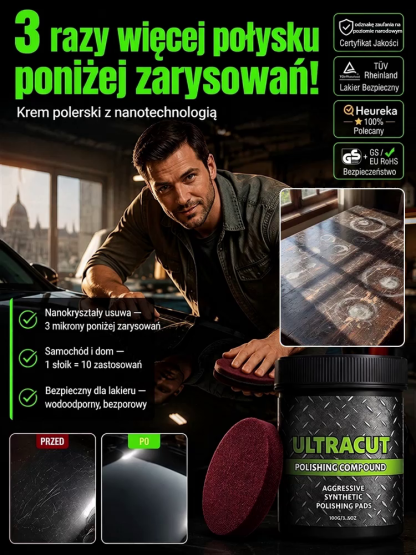 🔥[Do różnych materiałów] wielofunkcyjna pasta do naprawy polerowania | Usuwa Rysy i Rdzę w 3 Sekundy(-50% OFF)