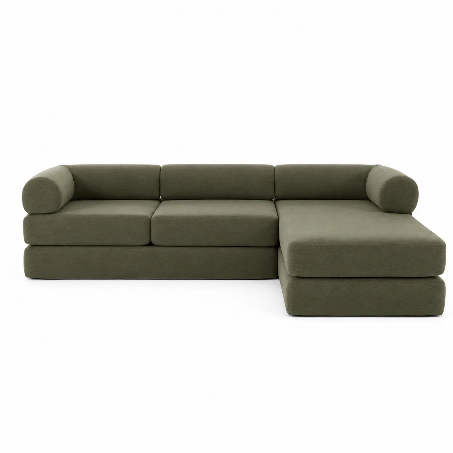 Narożna sofa modułowa z poliestru 250cm