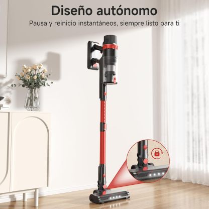 Aspiradora Sin Cable 530W | Succión 48 kPa, Hasta 70 Min de Autonomía y Pantalla Táctil