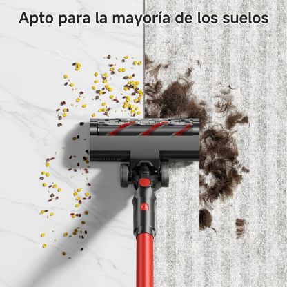 Aspiradora Sin Cable 530W | Succión 48 kPa, Hasta 70 Min de Autonomía y Pantalla Táctil