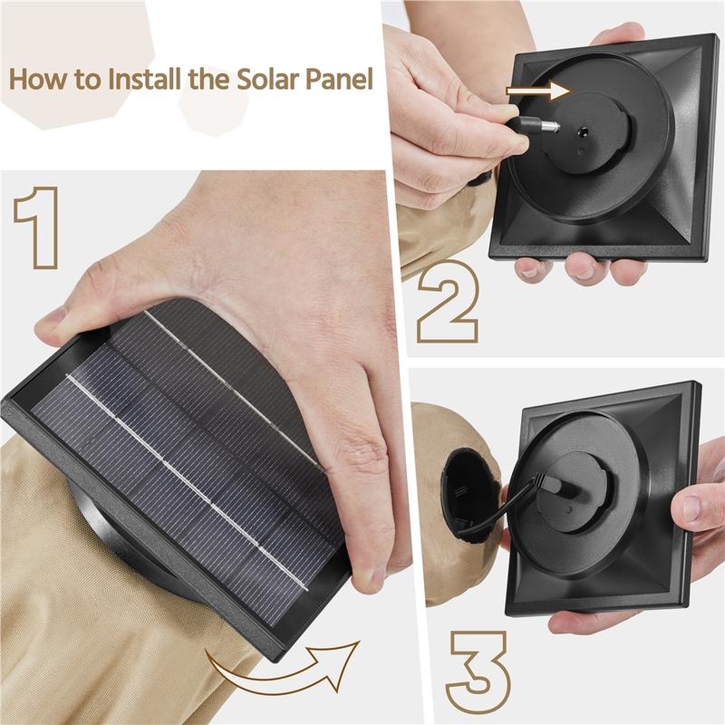 Sombrilla Solar RGB para Patio de 4,5 m | 12 Modos de Iluminación LED, Protección UV, Resistente a la Intemperie con Base Incluida