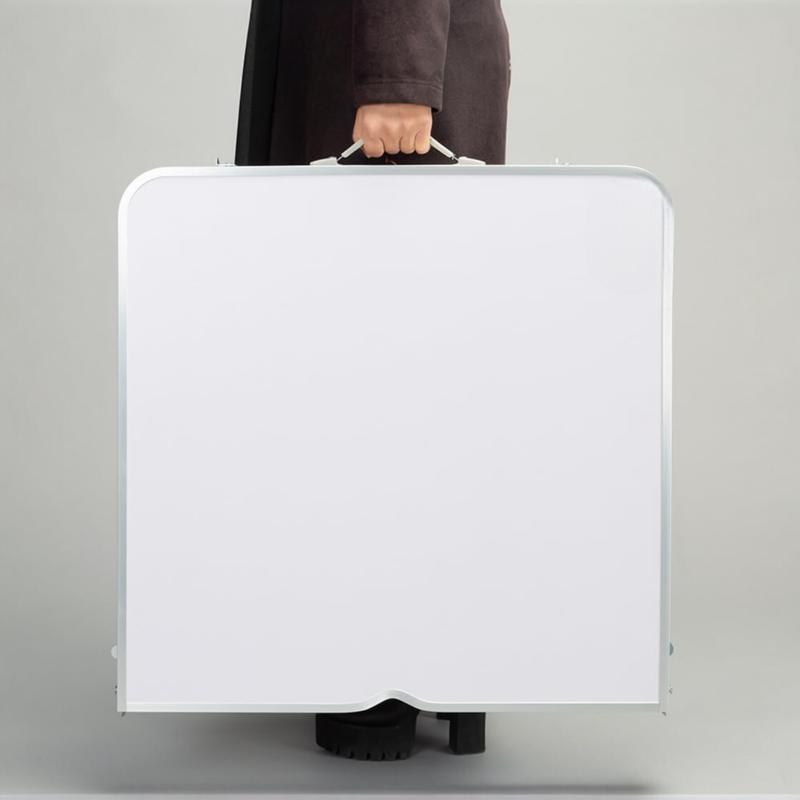 Mesa de Camping Plegable para 4 Personas | Altura Ajustable, Incluye 4 Taburetes, Fácil de Transportar