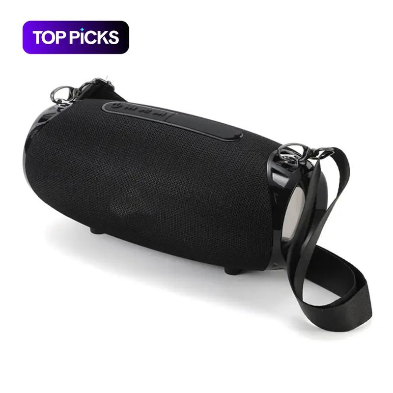 Altavoz Bluetooth Portátil Impermeable | Recargable por USB, con Micrófono Integrado y Sonido Potente
