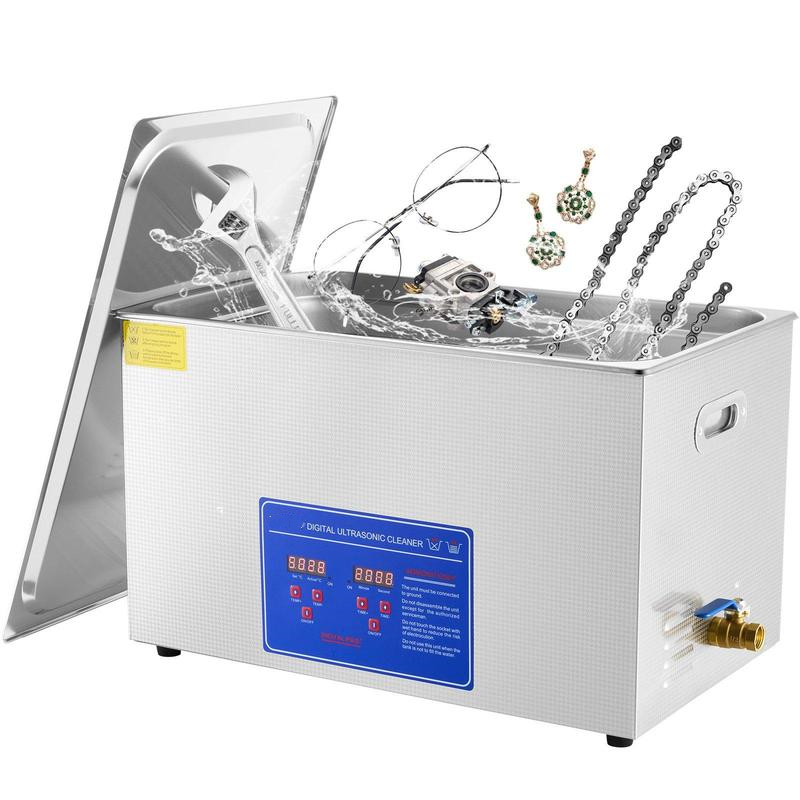 Limpiador Ultrasónico Profesional 30L | Temporizador Digital, Calentador y Frecuencia de 40 kHz