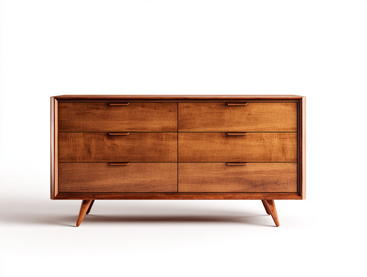 Kommode mit Schubladen Holzwerkstoff 150x45x80 cm - Braun - Für Schlafzimmer - Modernes Design-Loftgetyard
