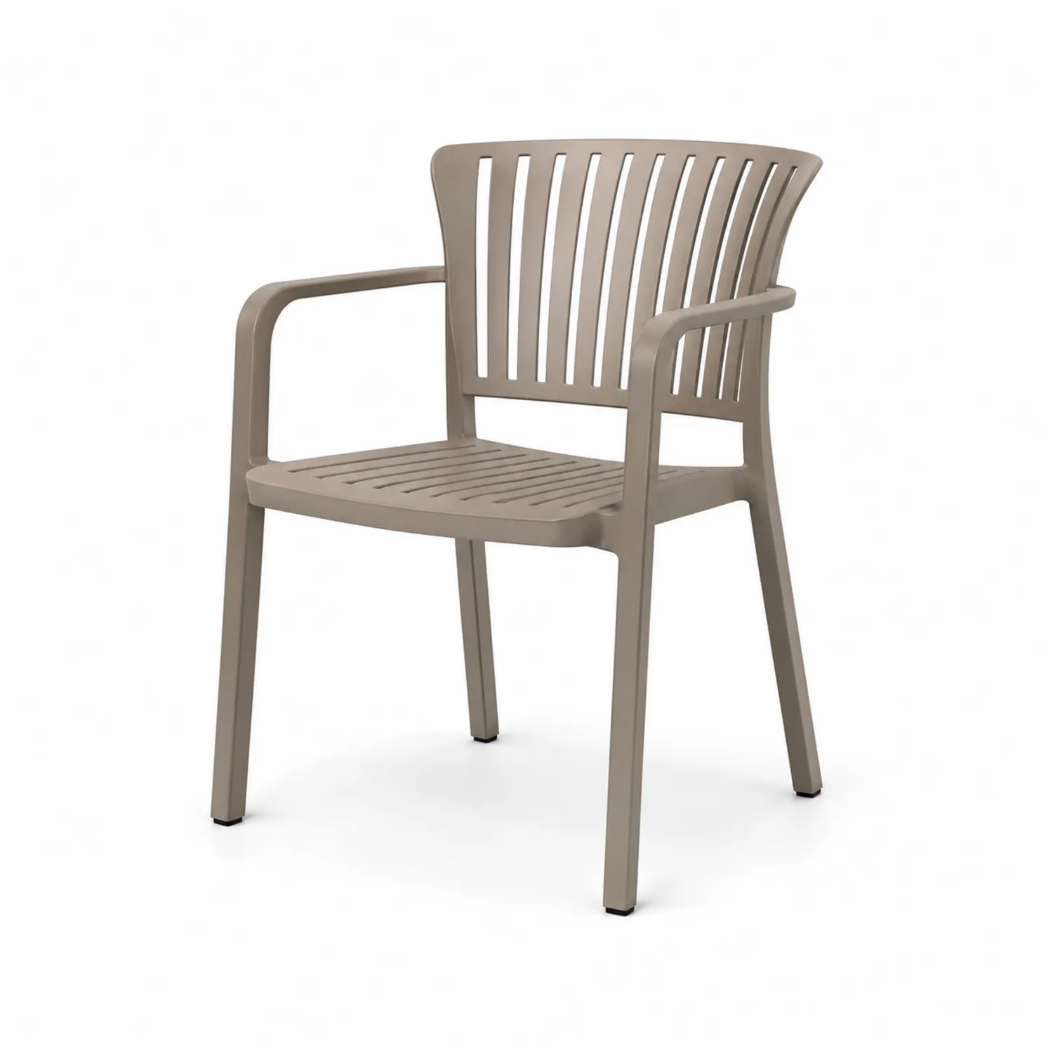 Stuhl aus Polypropylen Beige