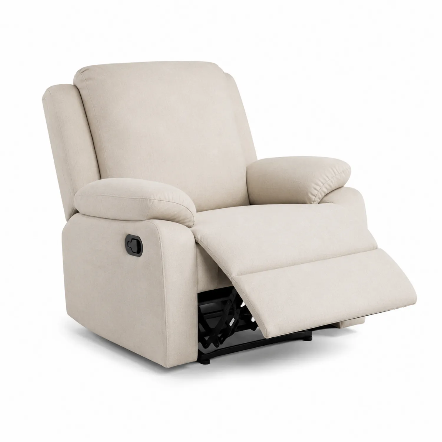 Liegesessel Beige Mikrofaser