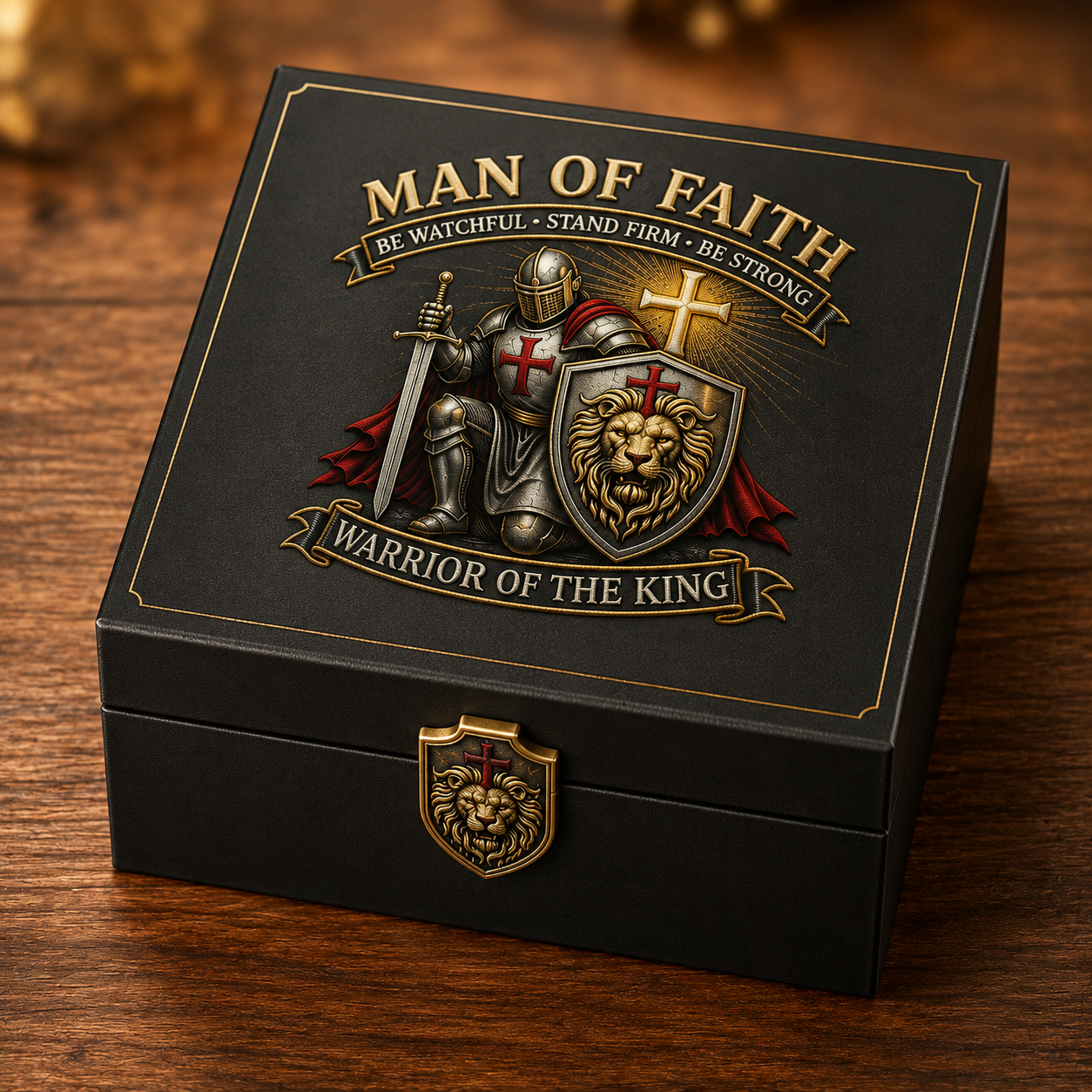 Man Of Faith Warrior Of The King Cap 🎁 Free Double-Sided Honor Coin With Every Cap Purchase