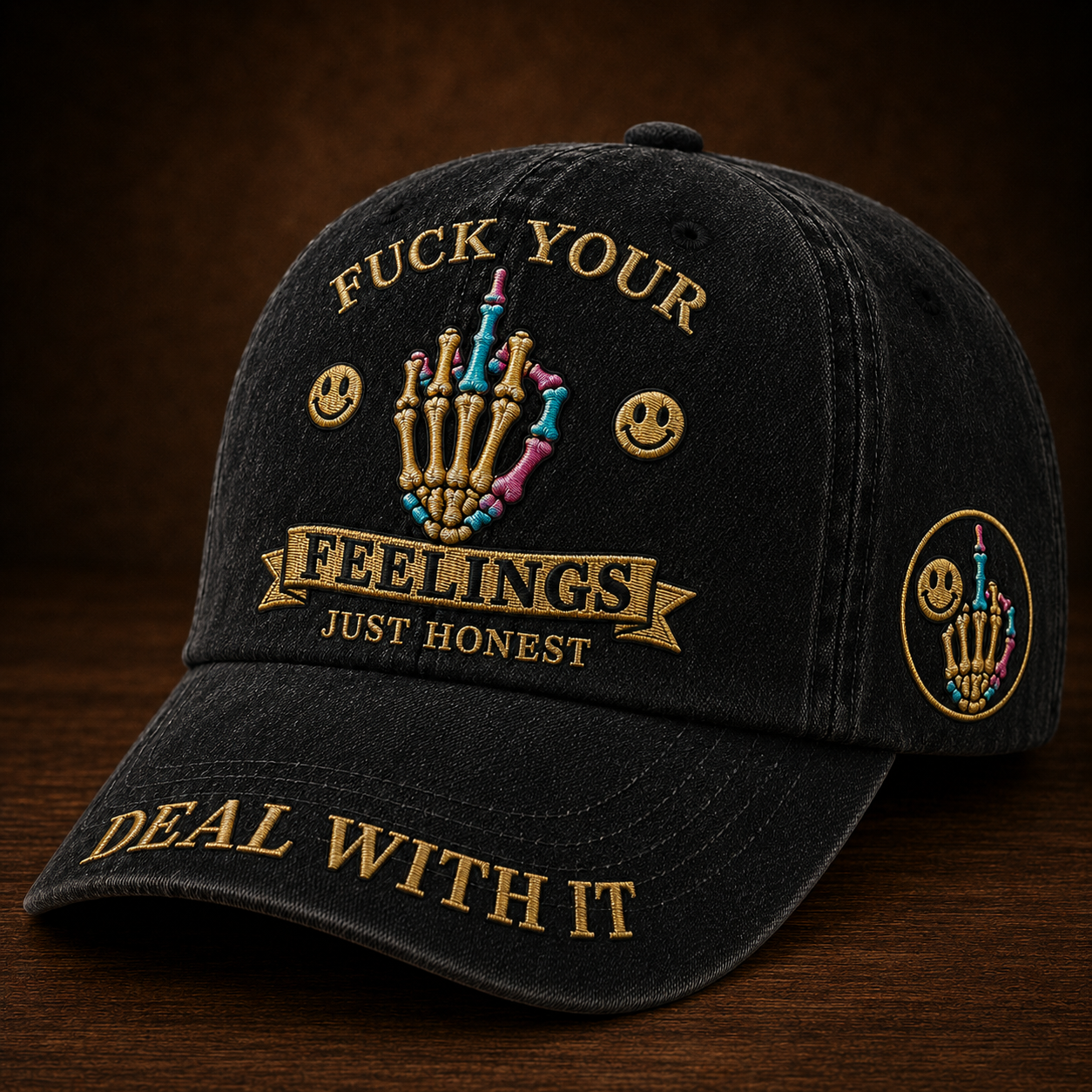 FXXK YOUR FEELINGS Cap 🎁 Free Double-Sided Honor Coin With Every Cap Purchase