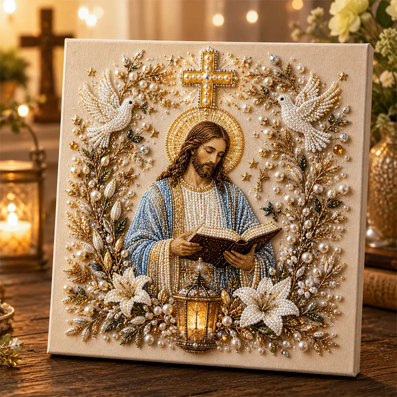 🙏 Faith Made By Hand Sacred Pearl Art Kit