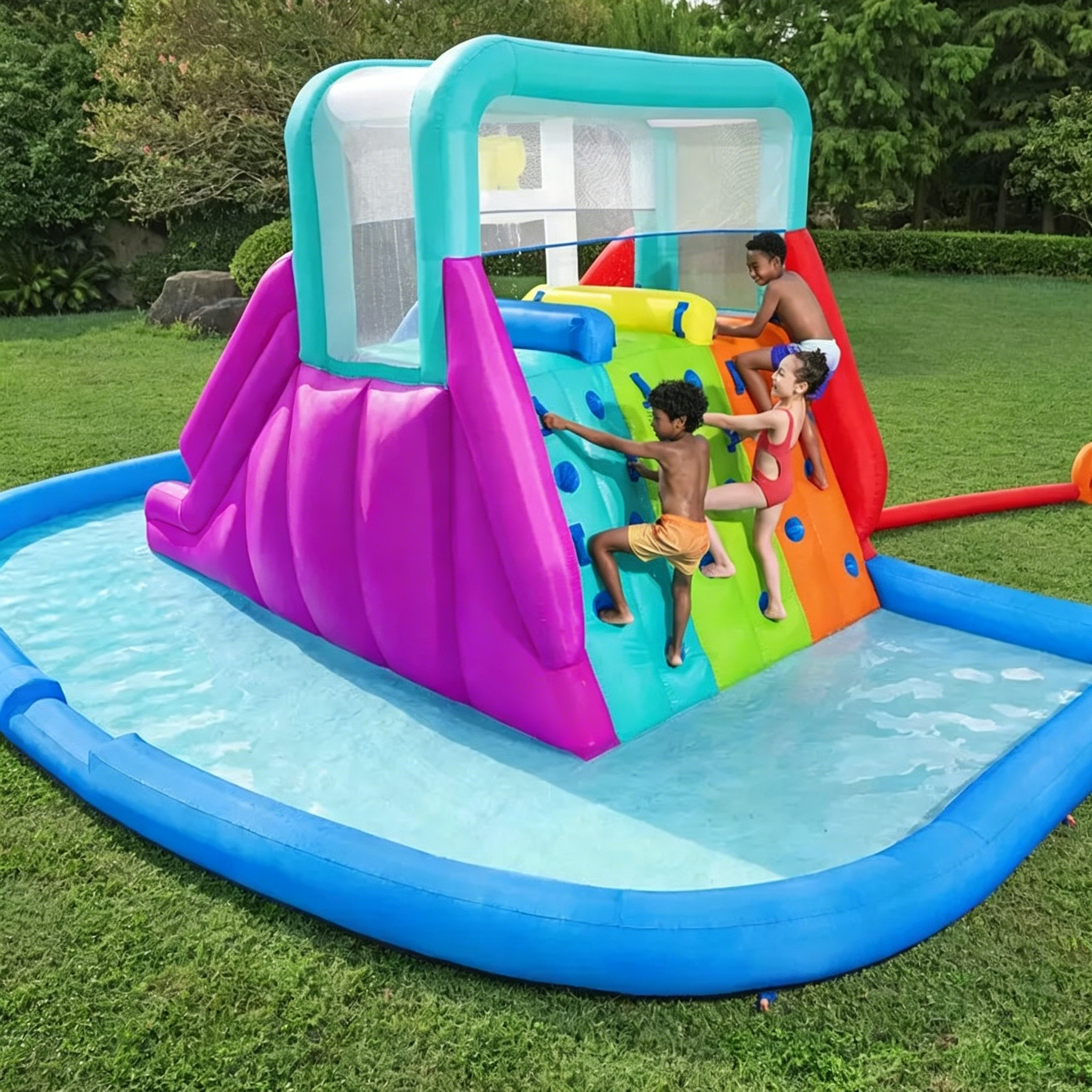 Triple Splash Kids Inflatable Water Park