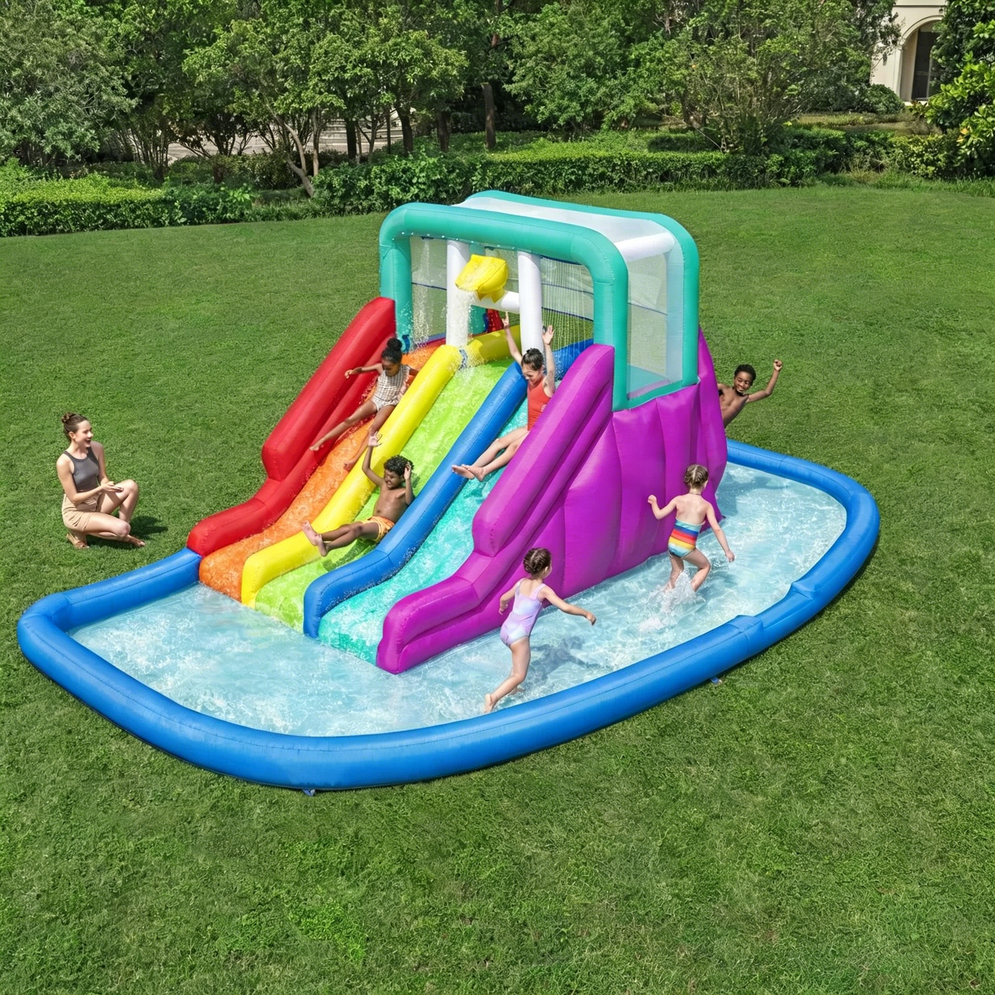 Triple Splash Kids Inflatable Water Park