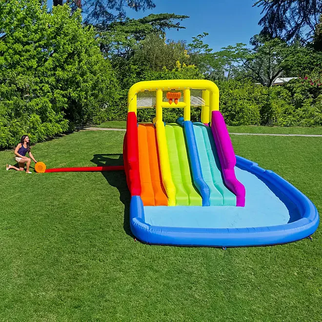 H2OGO! Triple Splash Kids Inflatable Water Park