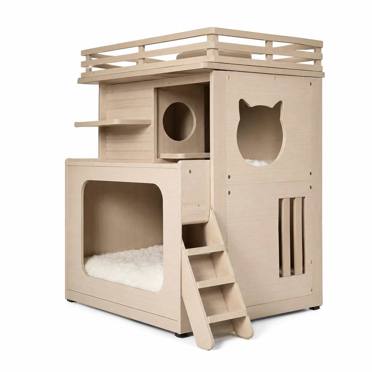 Casa para gatos de interior-meubrico