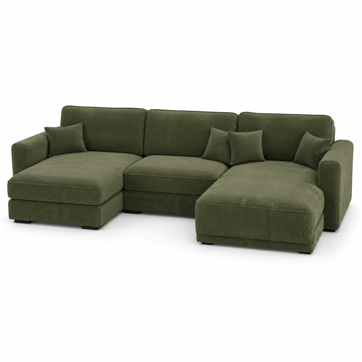 Sofa Modular Verde Oliva