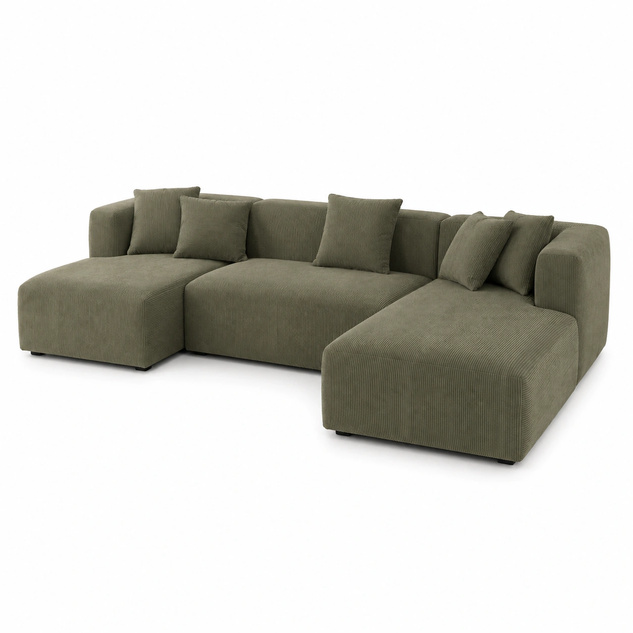 Sofa Modular Verde Salvia