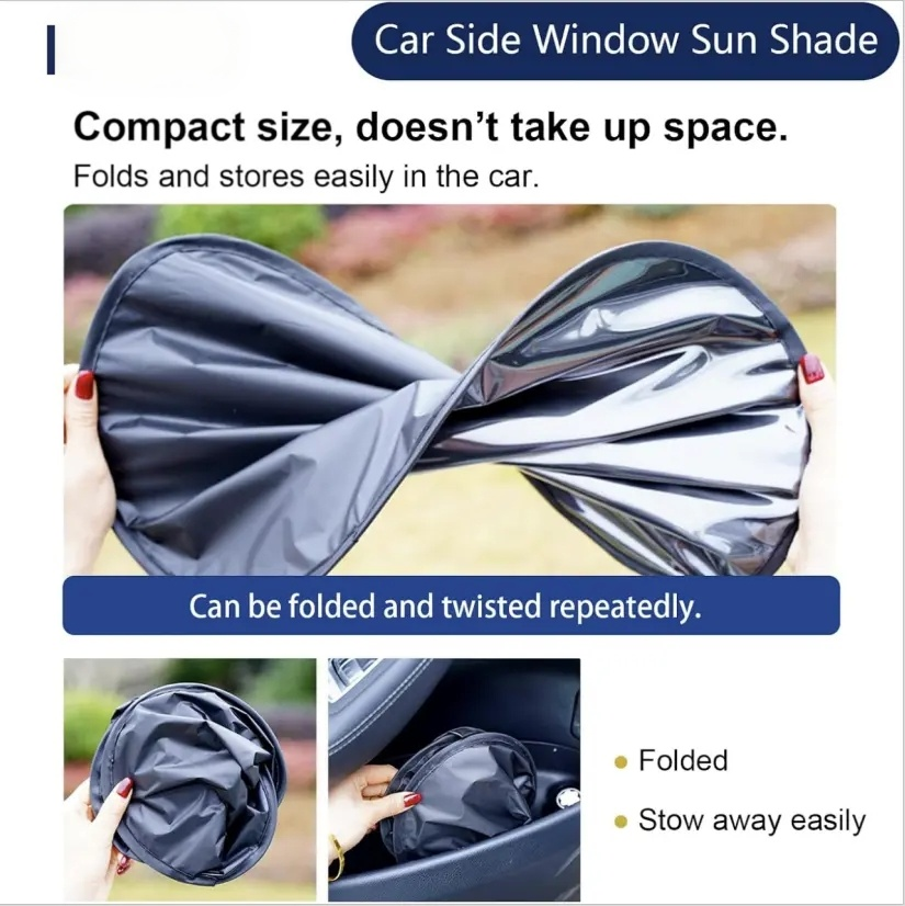 Car Side Window Sunshade (4 PCS and 2 PCS)
