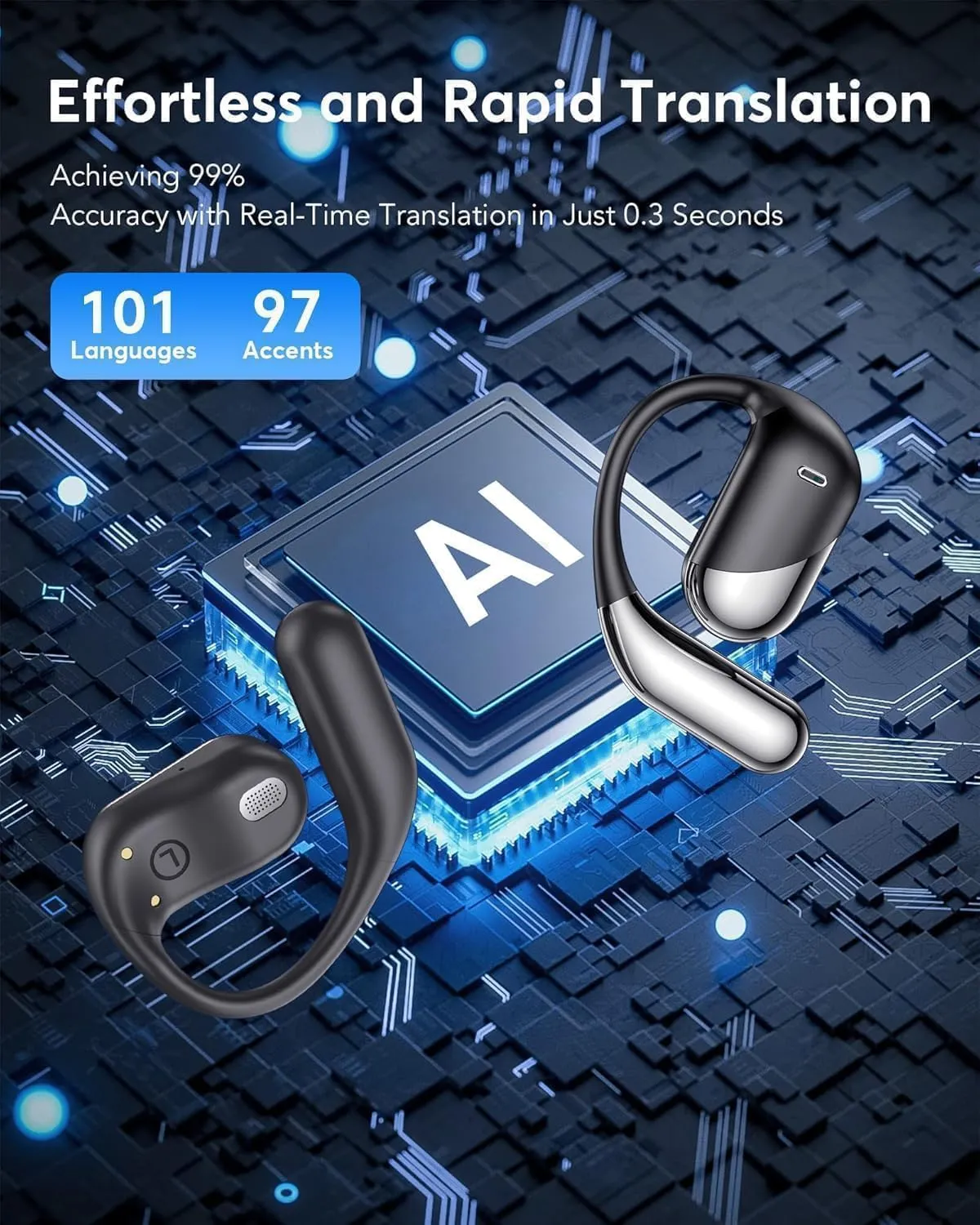 🔥 Limited-Time Offer – Q16S AI Translation Earphones