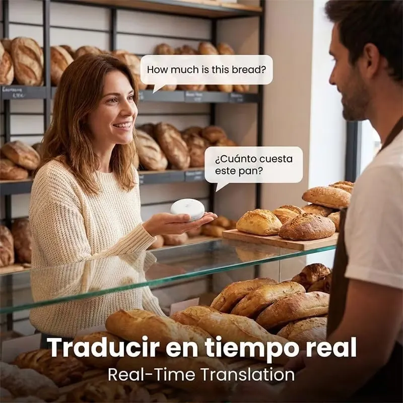 🔥 LAST DAY 50% OFF 🌍 AI Wearable Translator — Break Language Barriers Anywhere