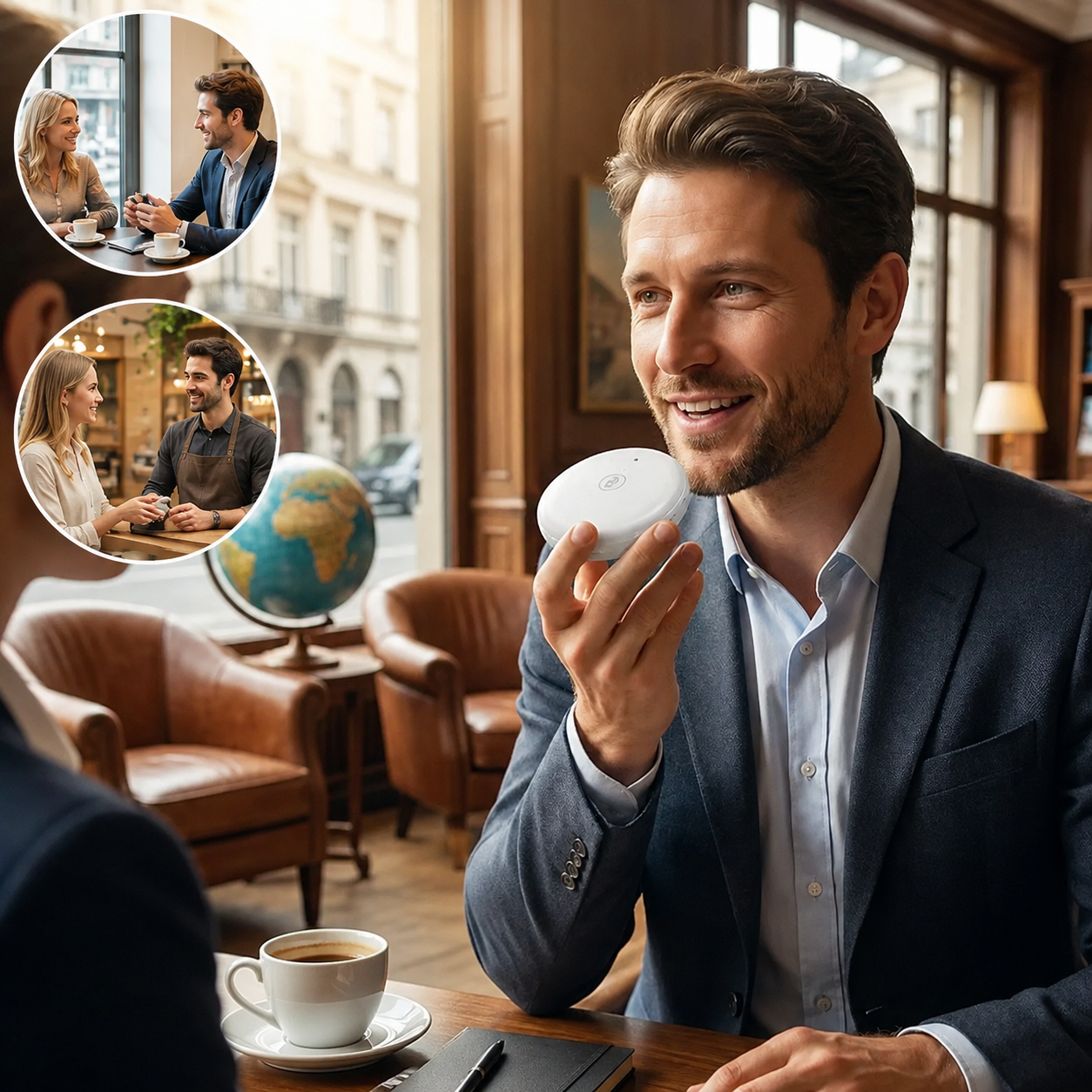 🔥 LAST DAY 50% OFF 🌎 Advanced AI Translator For Travel, Work & Meetings