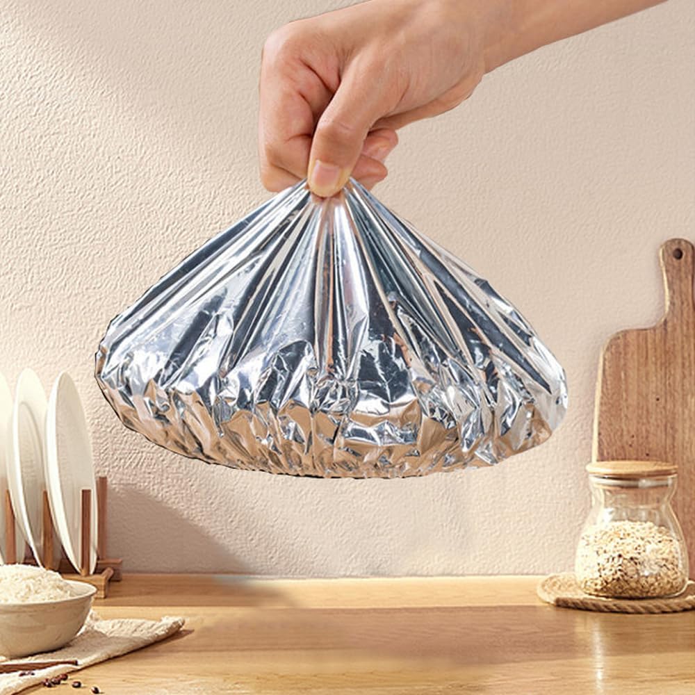 ✨【Reusable Aluminum Foil Lids】- Warm Food, Less Waste, Smart Kitchen! 🍱