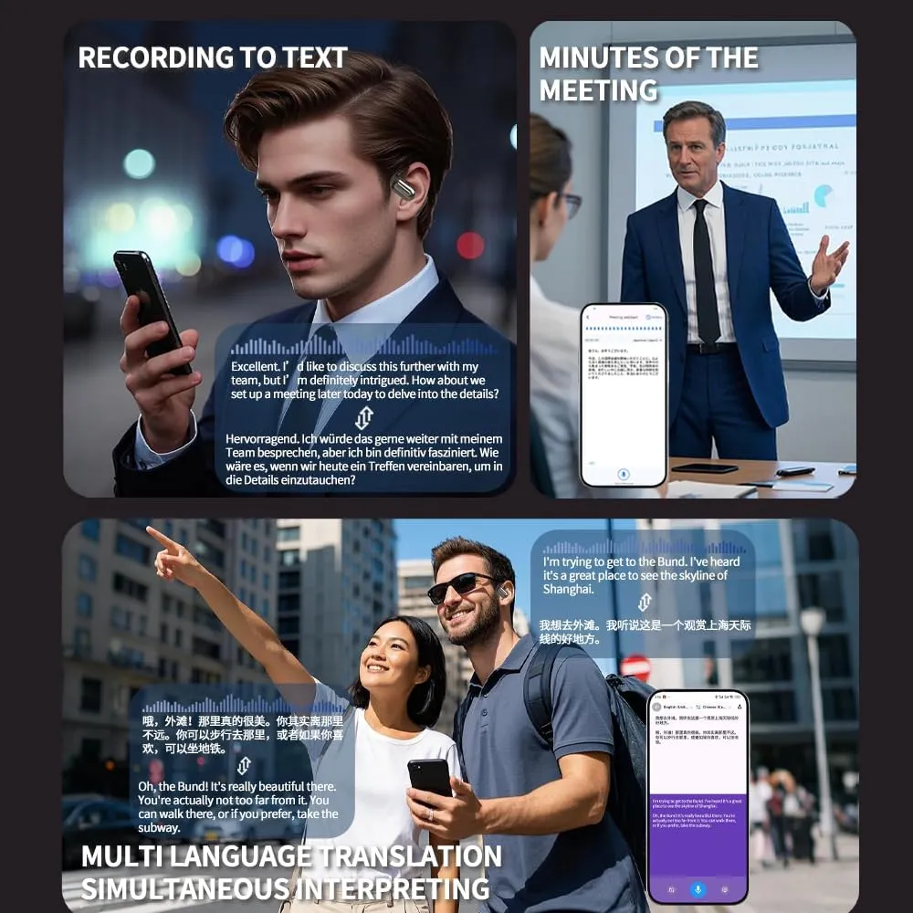🔥 Limited-Time Offer – Q16S AI Translation Earphones