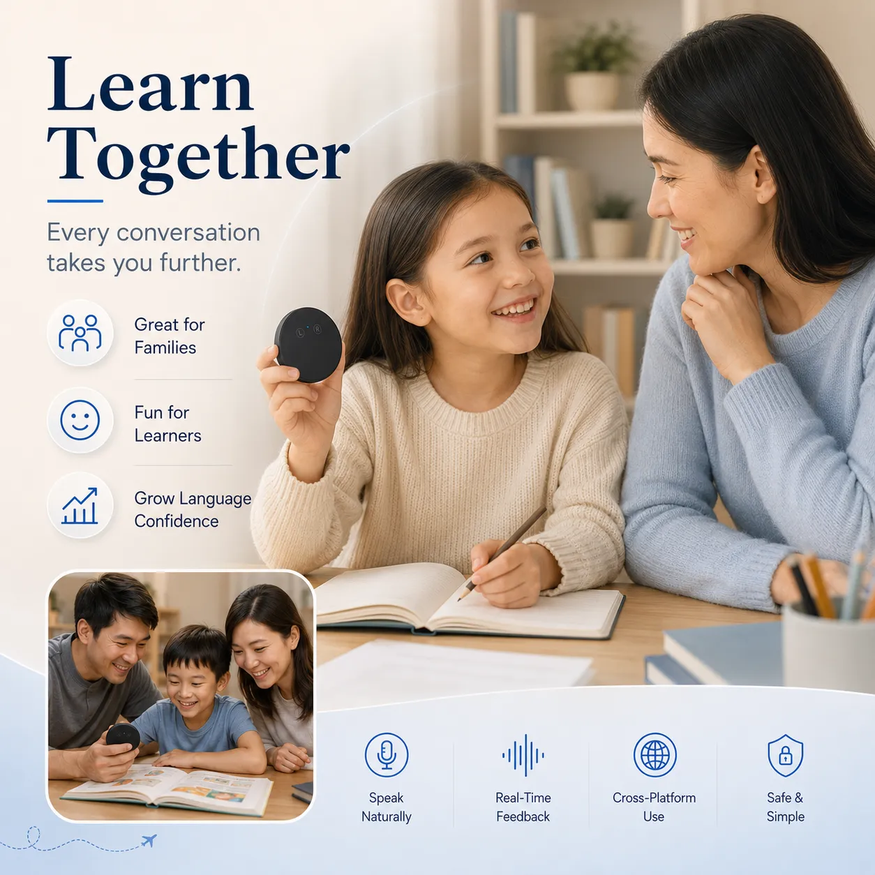 🔥 LAST DAY 50% OFF 🌎 AI Language Translator — Break Language Barriers & Communicate With Confidence