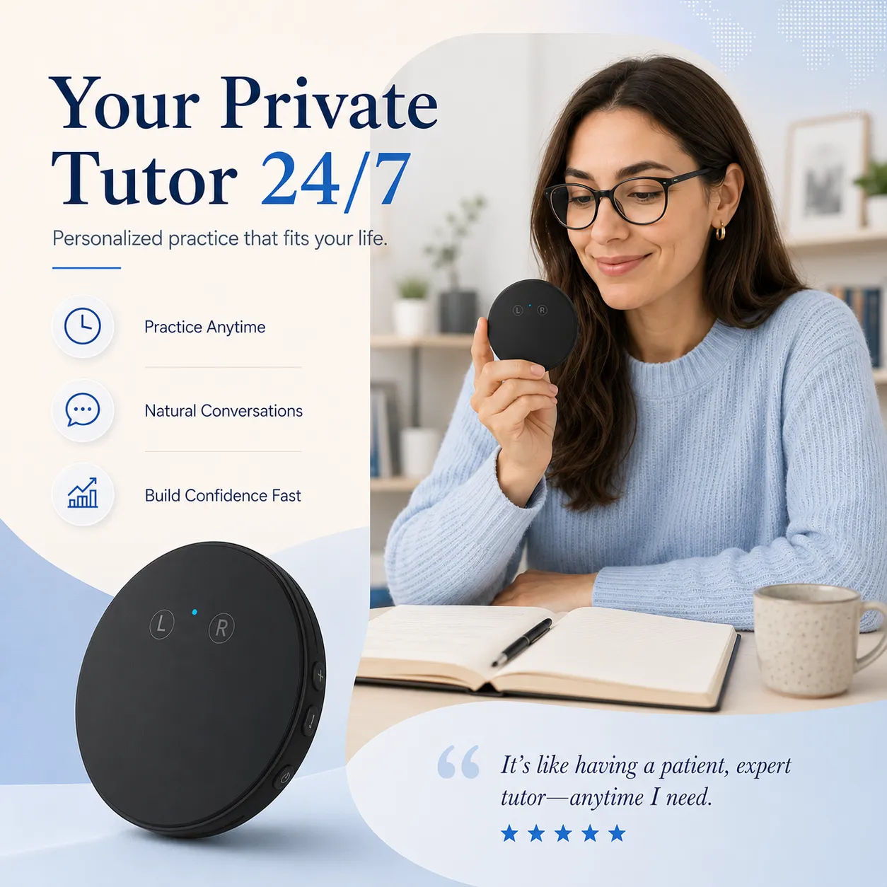 🔥 LAST DAY 50% OFF 🌎 AI Language Translator — Break Language Barriers & Communicate With Confidence