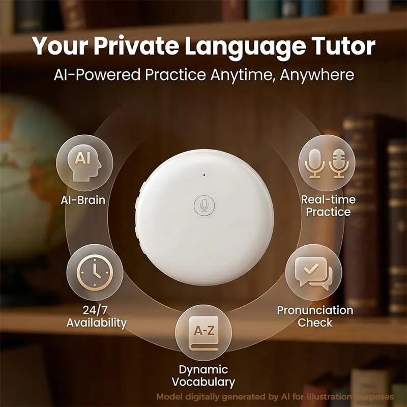 🔥 LAST DAY 50% OFF 🌍 AI Wearable Translator — Break Language Barriers Anywhere