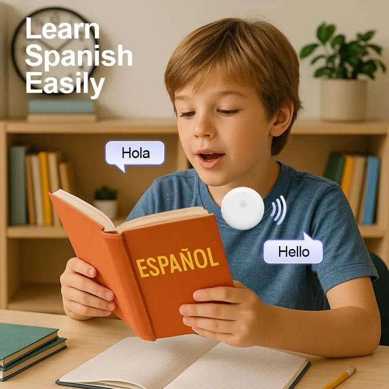 🔥 LAST DAY 50% OFF 🌍 AI Wearable Translator — Break Language Barriers Anywhere