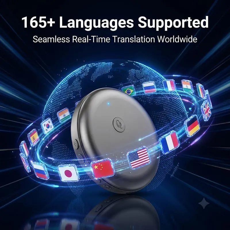 🔥 LAST DAY 50% OFF 🌍 AI Wearable Translator — Break Language Barriers Anywhere