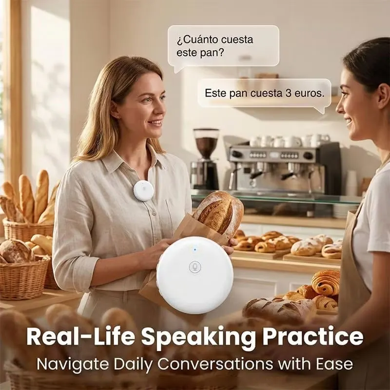🔥 LAST DAY 50% OFF 🌍 AI Wearable Translator — Break Language Barriers Anywhere