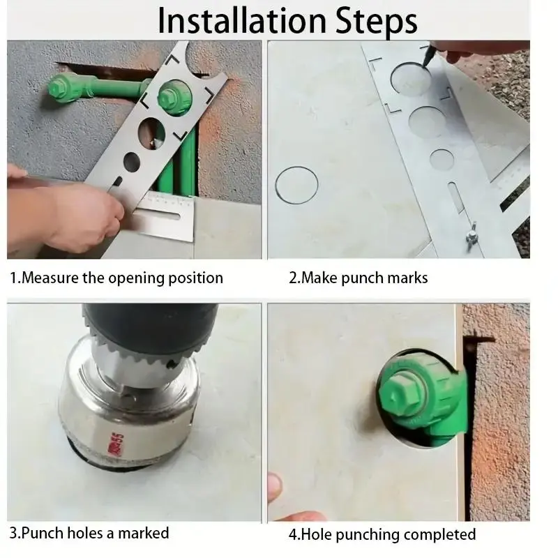 Stainless Steel Tile Drill Guide