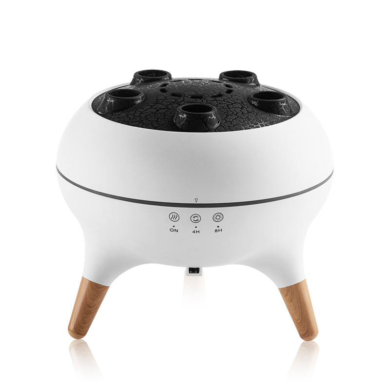 Remote-controlled timed humidifier for home use, ultrasonic multi-pore atomization, large mist output, jellyfish aroma diffuser