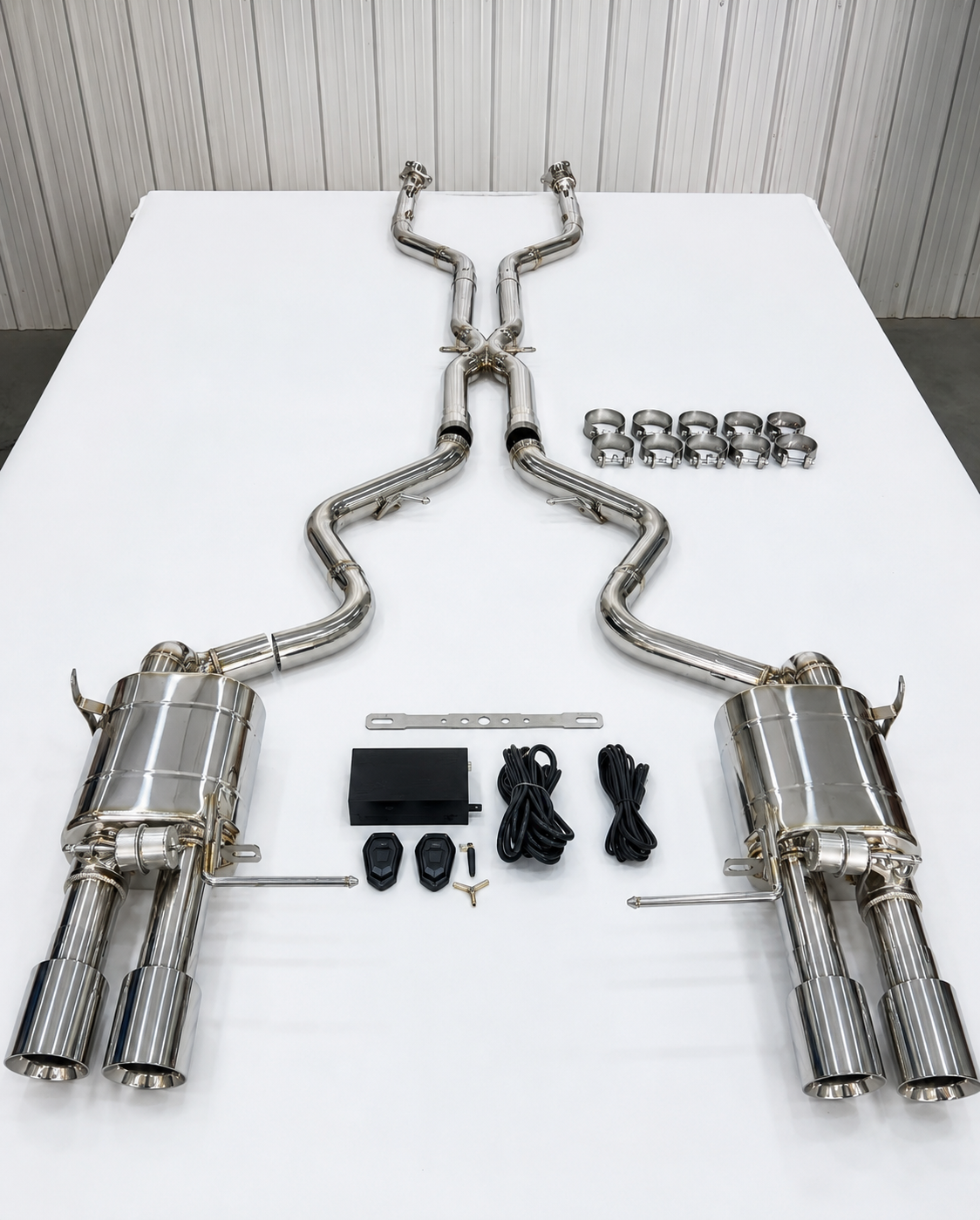 2011 BMW M3 E90 / E92 / E93 Coupe S65 4.0L SS304 Valved Catback Exhaust System