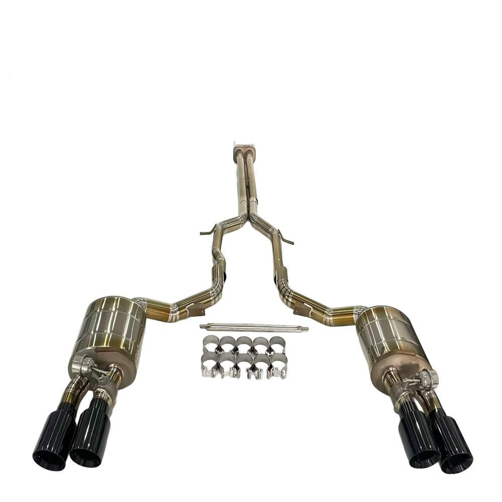 2012 Porsche Panamera Turbo 970 4.8T V8 Titanium Valved Catback Exhaust System