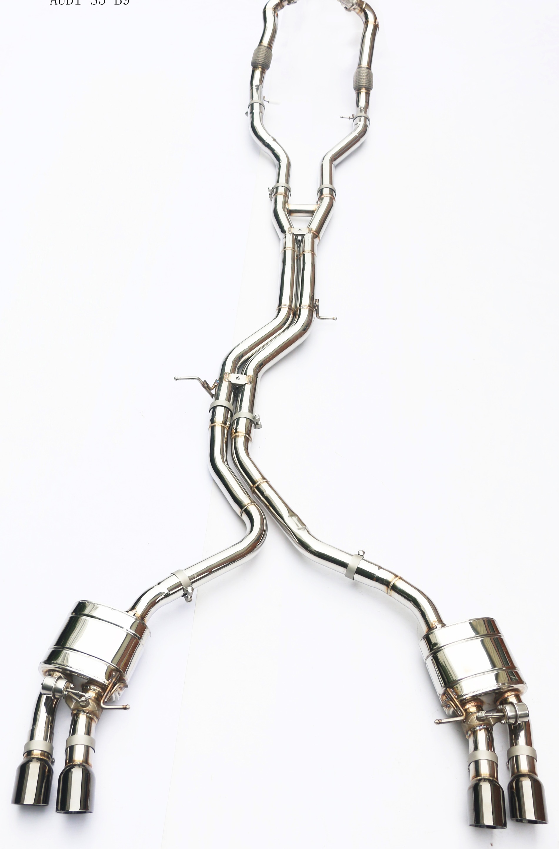 2018 Audi S5 B9 Sportback 3.0T SS304 Valved Catback Exhaust System