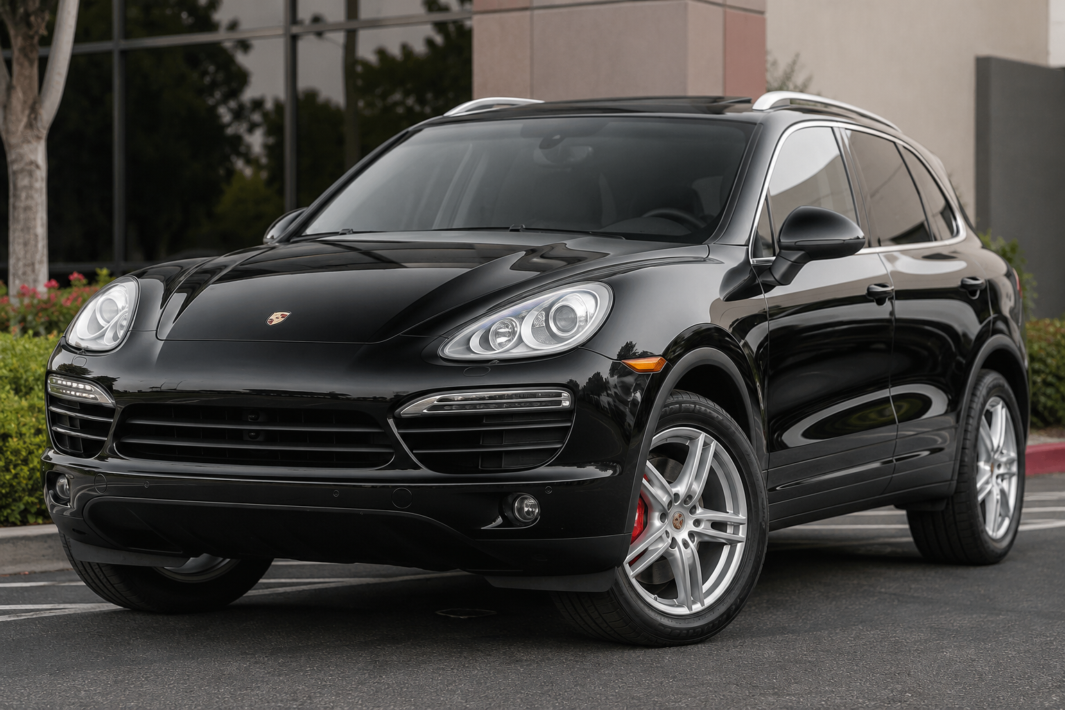 2011 Porsche Cayenne 958 4.8L V8 Titanium Valved Catback Exhaust System for European Models