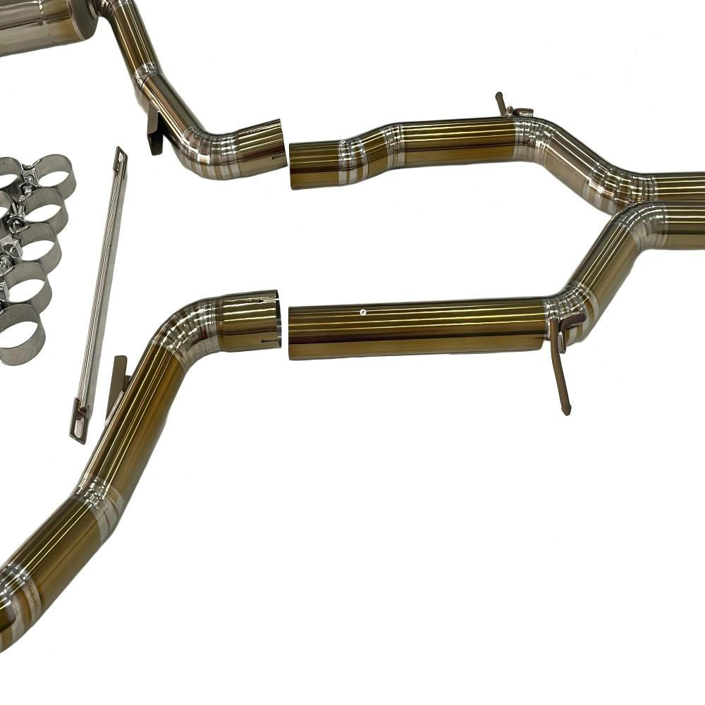 2012 Porsche Panamera Turbo 970 4.8T V8 Titanium Valved Catback Exhaust System