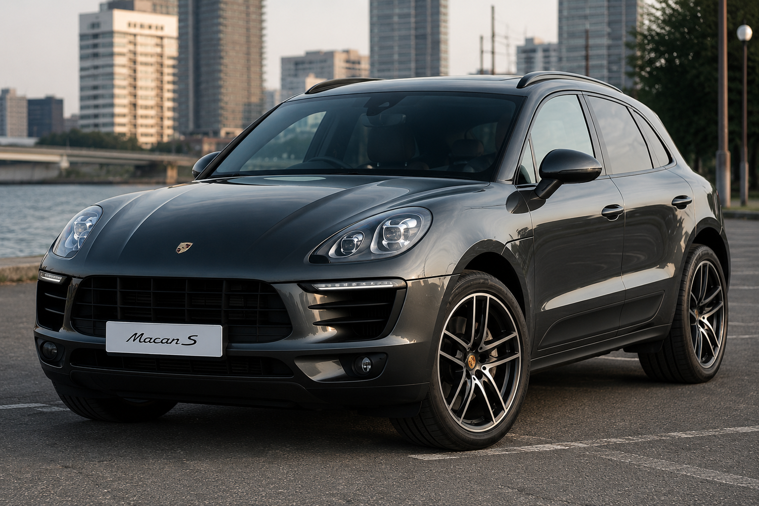 Porsche Macan S 3.0 2019 95B-2 Titanium / Stainless Steel Valved Catback Exhaust System