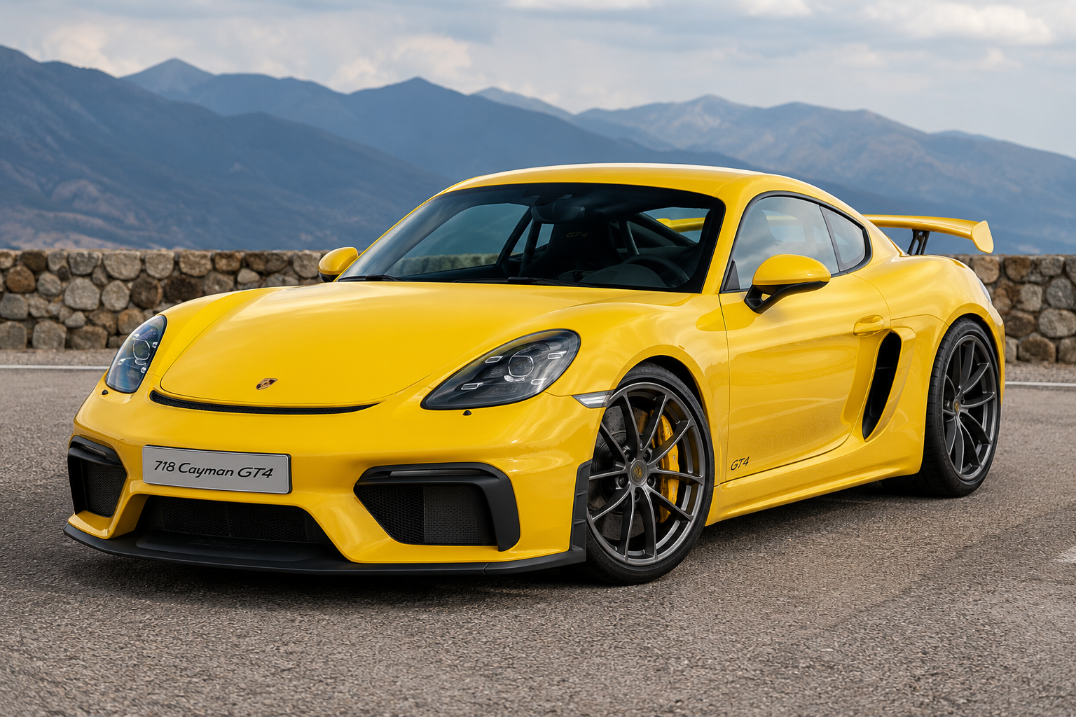 Porsche 718 Cayman GT4 4.0 2021 Titanium Valved Catback Exhaust System