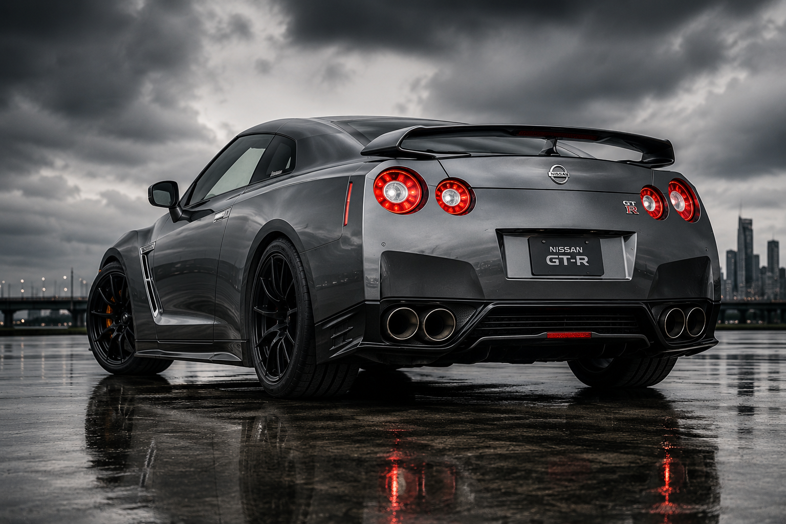 NISSAN R35 GTR 2010 3.8L Titanium Valved Catback Exhaust System with Y Pipe