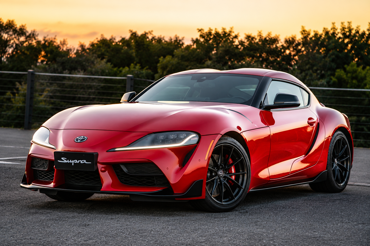 Toyota Supra MK5 A90 3.0 2020 Valved Catback Exhaust System Stainless Steel / Titanium Mid Rear Exhaust Upgrade