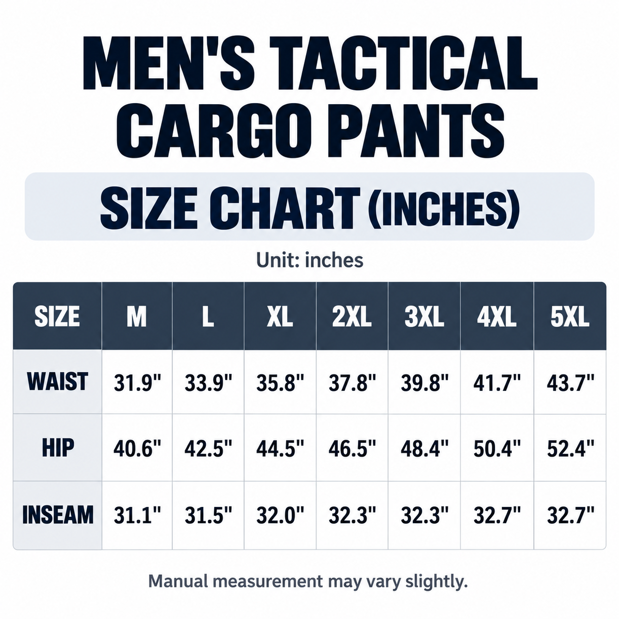 Men's Ripstop Tactical Cargo Pants – 10 Pockets