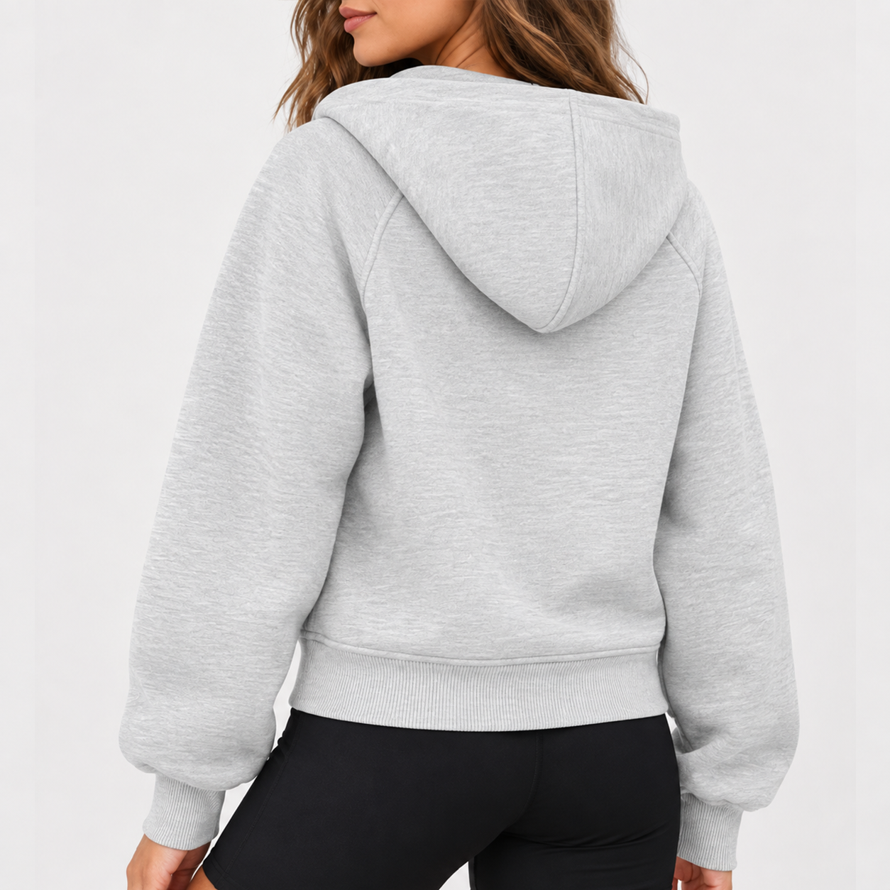 Women's half-zip hoodie, casual and comfortable, new arrival for Fall 2026.