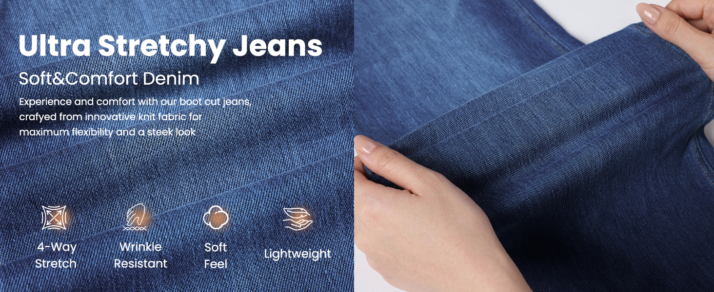 stretchy jeans