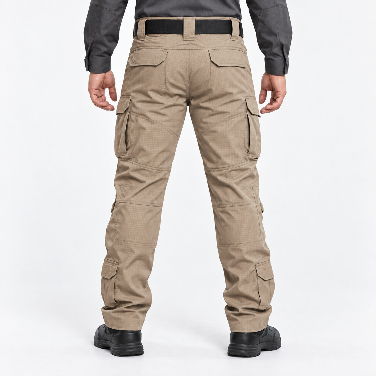 Men's Ripstop Tactical Cargo Pants – 10 Pockets